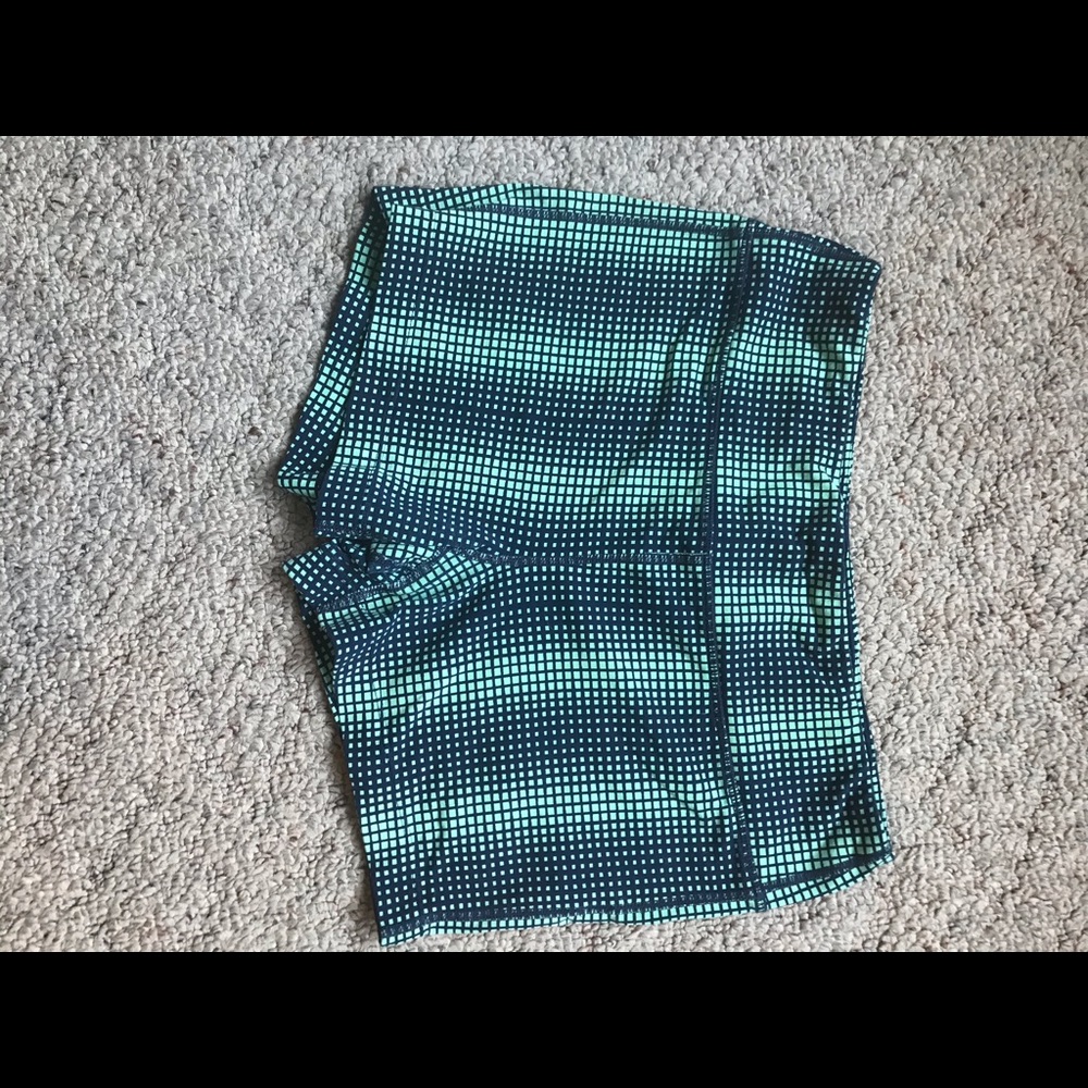 Little running shorts